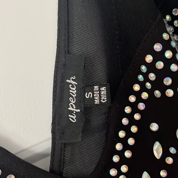 Black sparkly dress - Picture 3 of 4